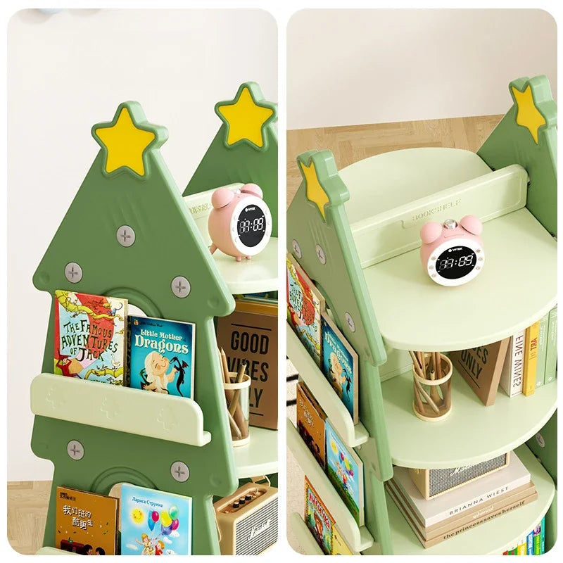 Children's Bookshelf Child Shelf Bookcase Furniture Bookcases Baby Book Shelving Montessori Bookshelf Kids Room Organizer