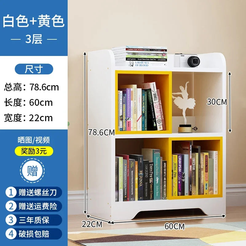 Bookshelf Kids Toy Storage Children Songmics Children's Bookstore Bookshops Child Library Book Shelves Bookcase Bookcases Room