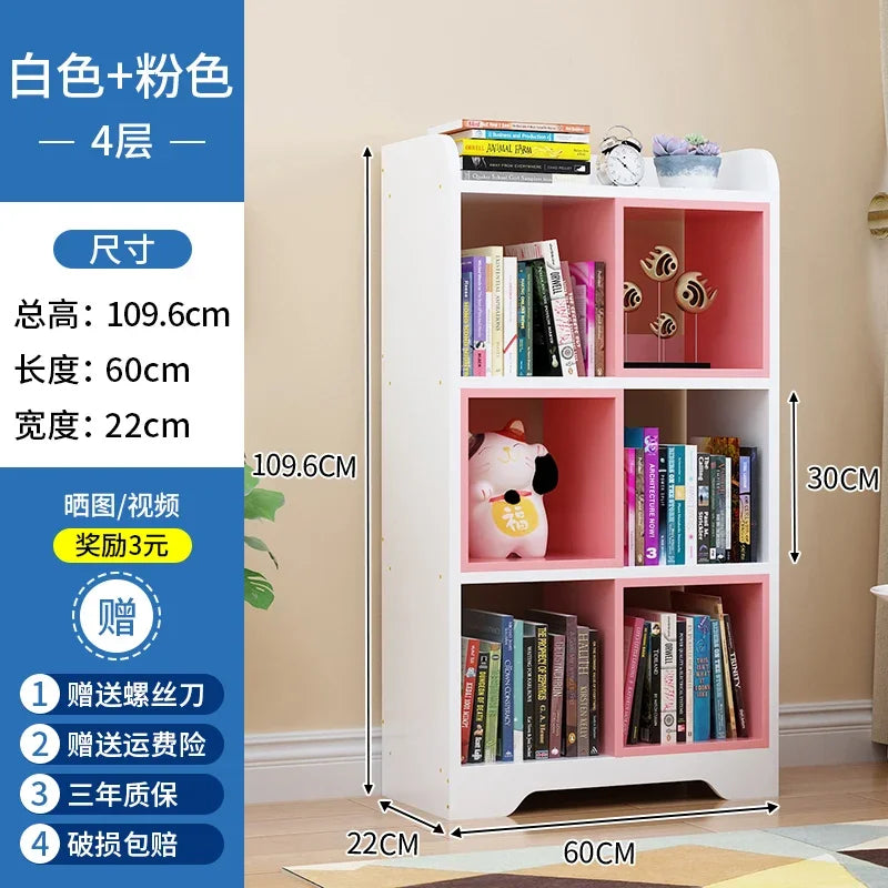 Bookshelf Kids Toy Storage Children Songmics Children's Bookstore Bookshops Child Library Book Shelves Bookcase Bookcases Room