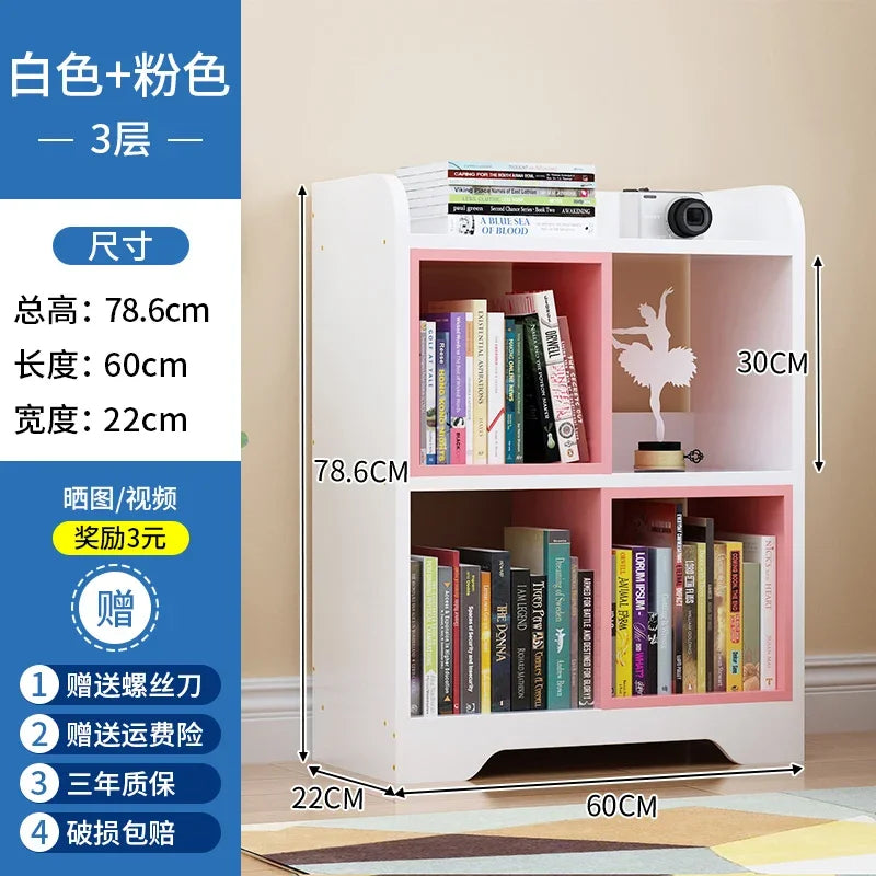 Bookshelf Kids Toy Storage Children Songmics Children's Bookstore Bookshops Child Library Book Shelves Bookcase Bookcases Room